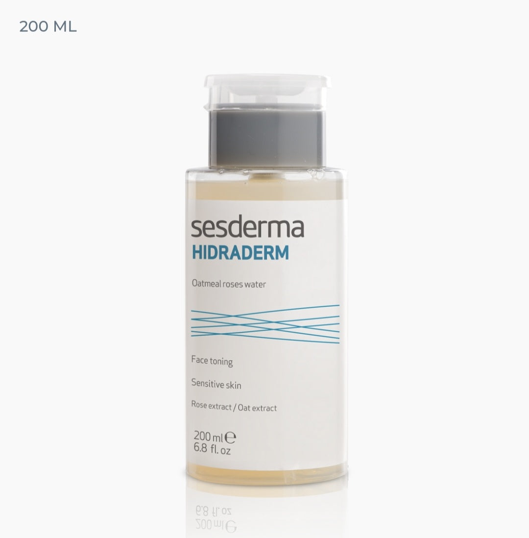 Hidraderm oatmeal rose water